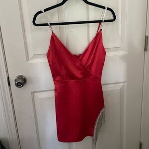 Amazon formal red dress